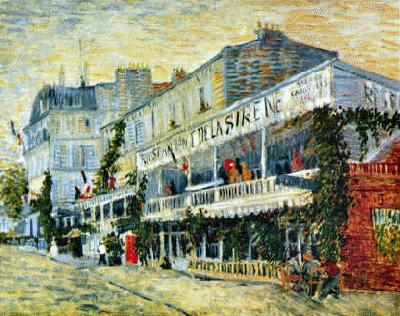 Vincent Van Gogh Restaurant de la Sirene at Asnieres France oil painting art